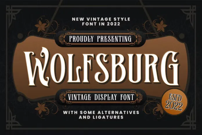 Wolfsburg Font