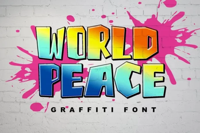 World Peace Font