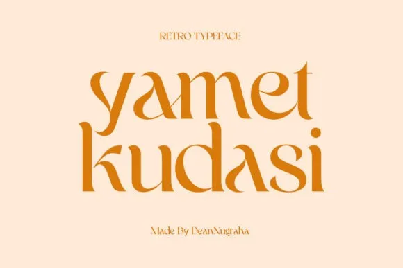 Yamet Kudasi Font