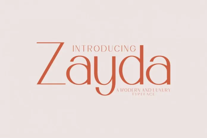 Zayda Font