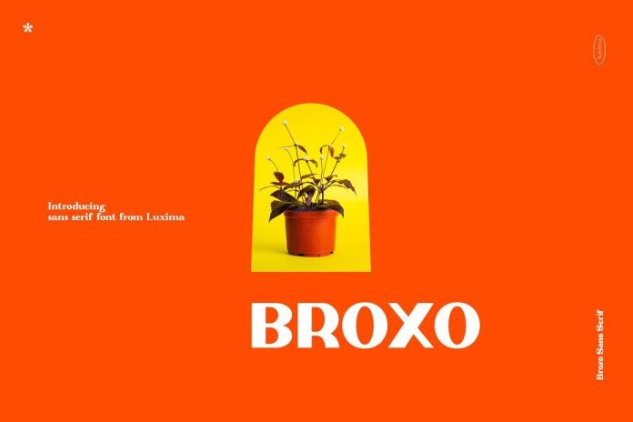 Broxo - Stylish Sans Serif Font