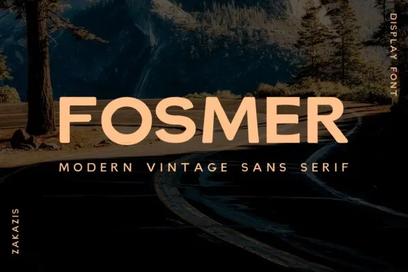 Fosmer Font