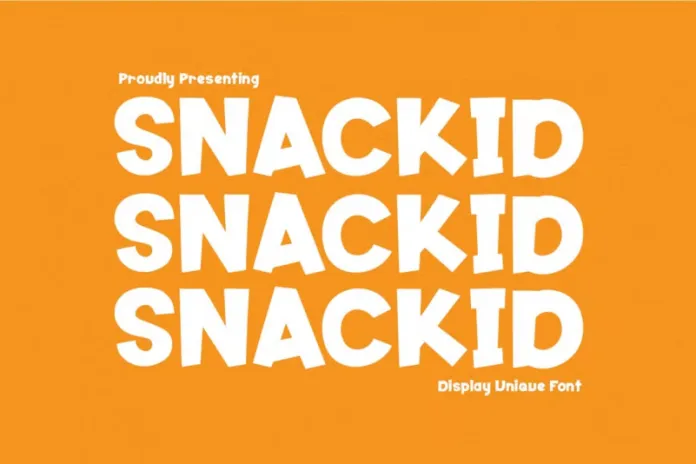 SNACKID Font