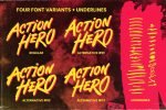 Action Hero font