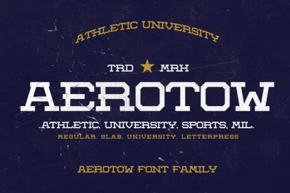 Aerotow Font