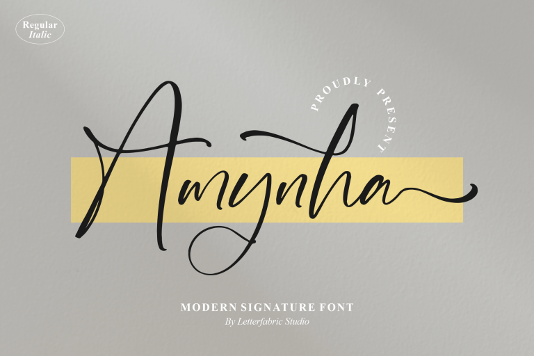 Amynha Font