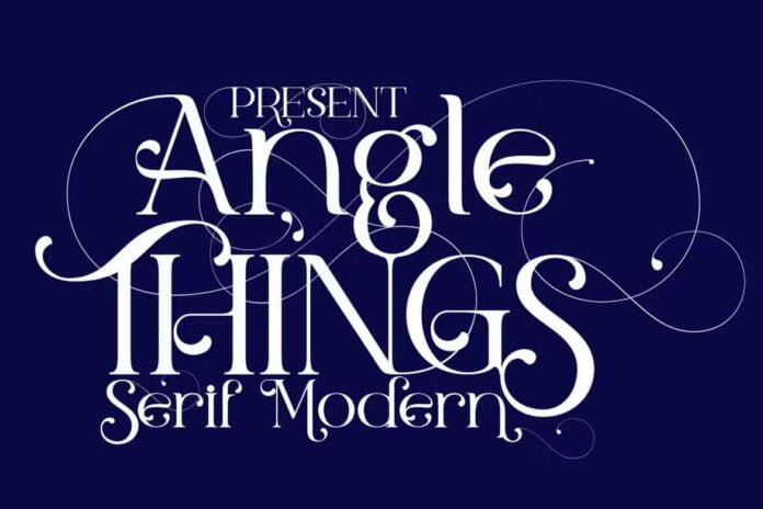 Angle Things Font