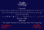 Angle Things Font