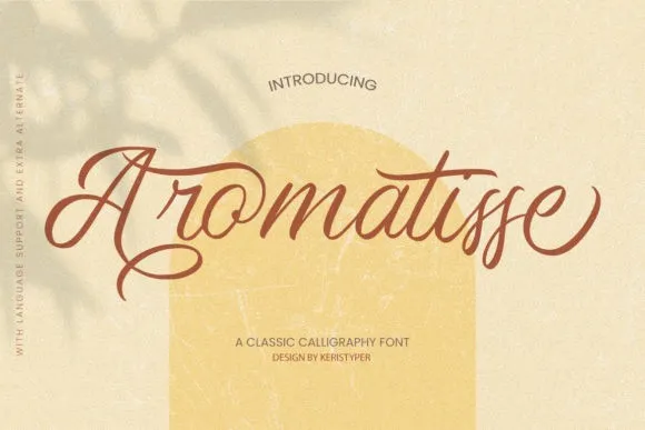 Aromatise Font