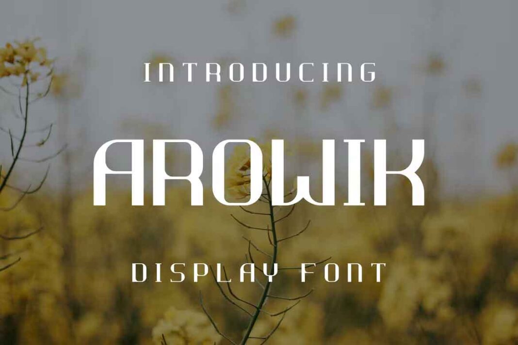 Arowik Font Arowik Font