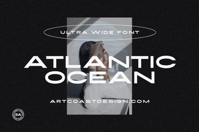 Atlantic Ocean - Ultra Wide Font