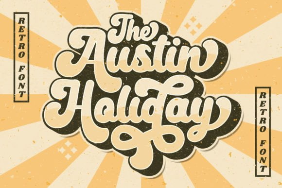 Austin Holiday Font