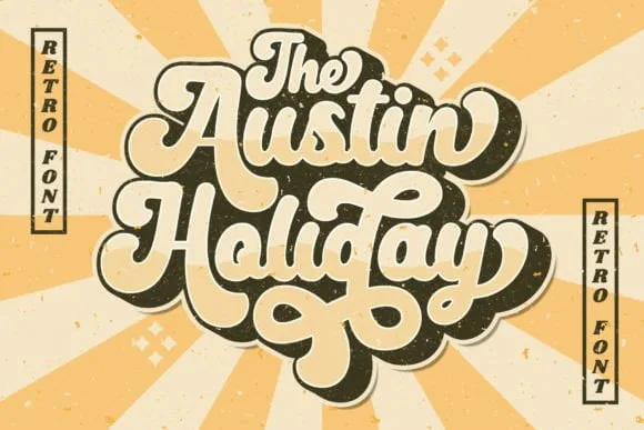 Austin Holiday Font