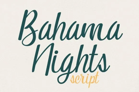 Bahama Nights Font