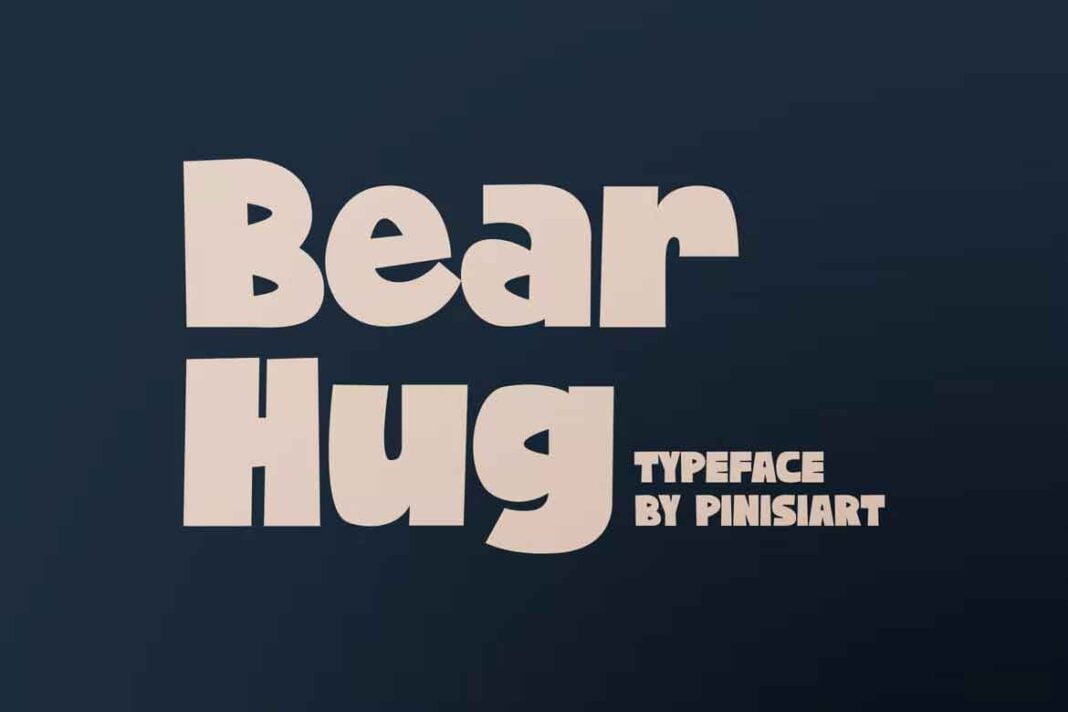 Bear Hug Font
