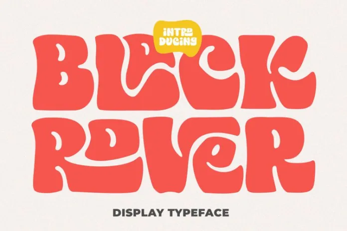 Black Rover Font