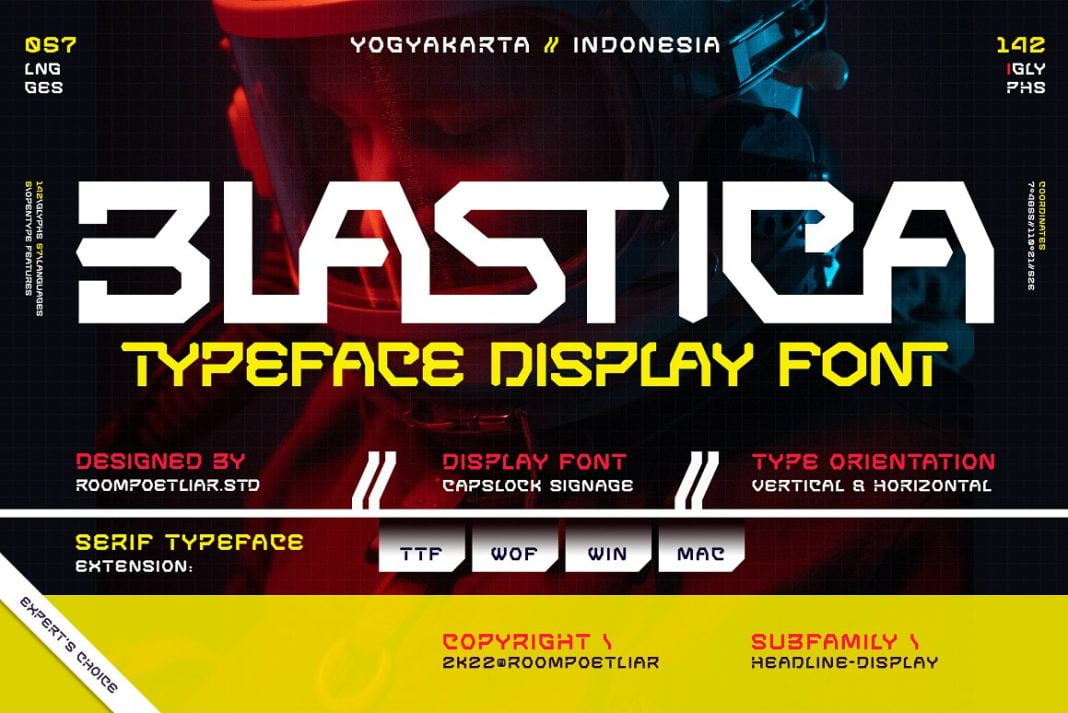 Blastica Display Font Blastica Display Font