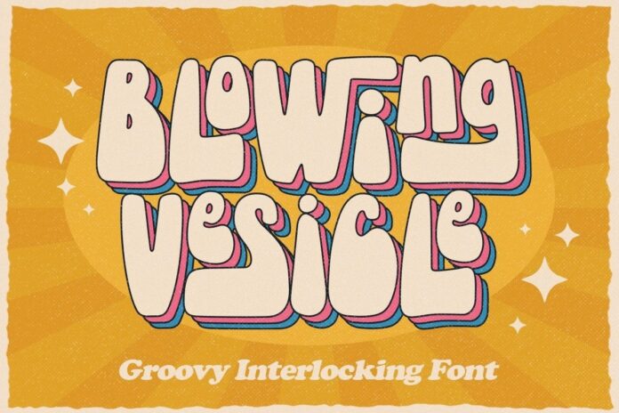Blowing Vesicle Font