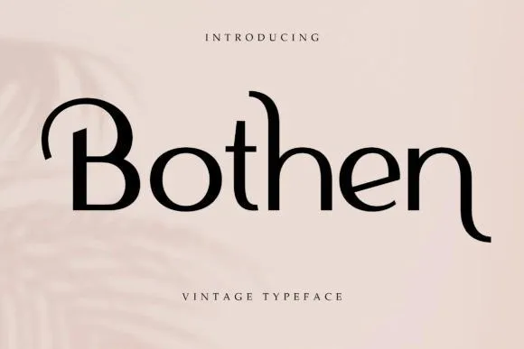 Bothen Font
