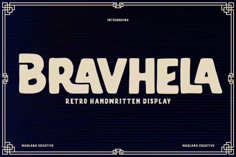Bravhela Font