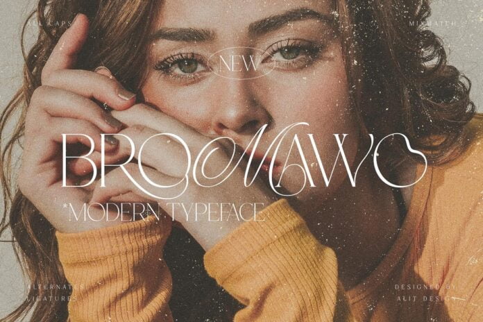 Bromawo Elegant Typeface