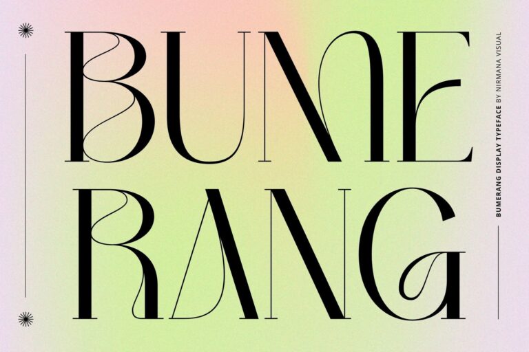 Bumerang - Display Serif