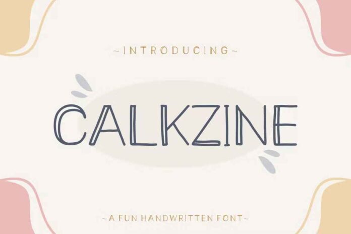 Calkzine Font