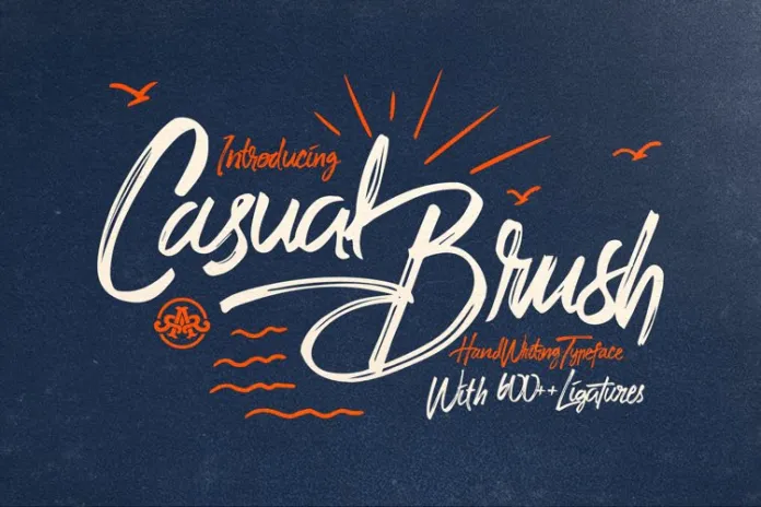 Casual Brush Font
