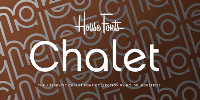 Chalet Font