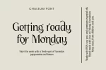 Chaleum Font