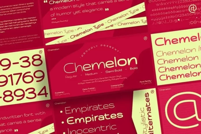 Chemelon Font