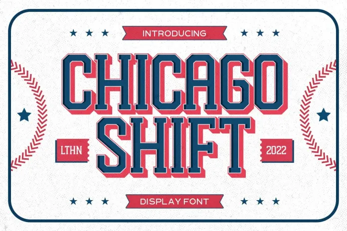 Chicago Shift Font