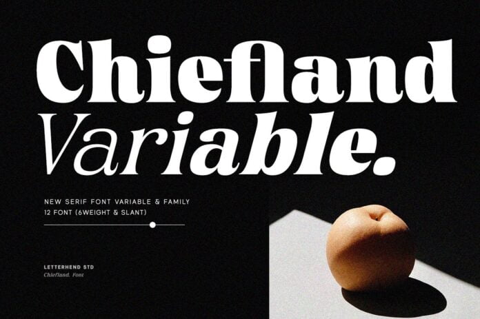 Chiefland Variable - 6 Weight Style Font