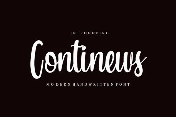 Continews Font