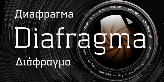 Diafragma Font Family