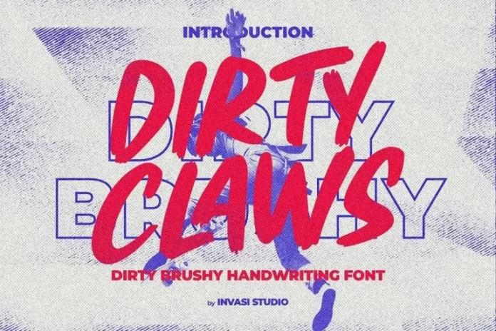 Dirty Claws Font