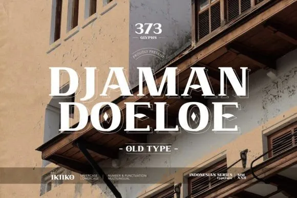 Djaman Doeloe Font