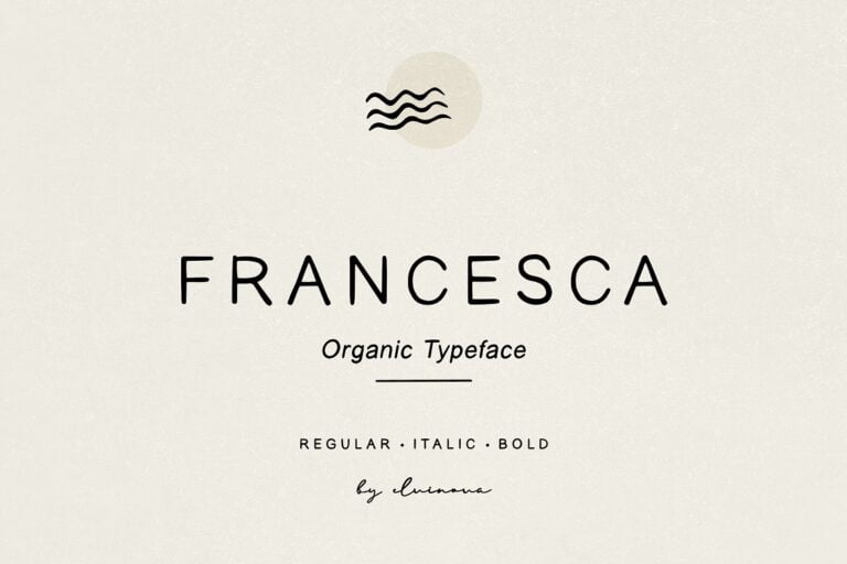 Francesca Handlettered Sans