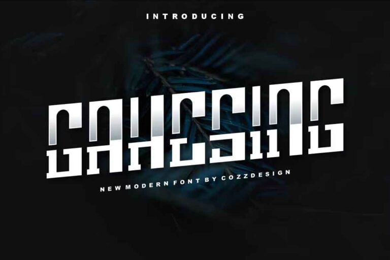 Gahesing Font