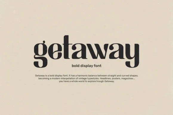 Getaway Font