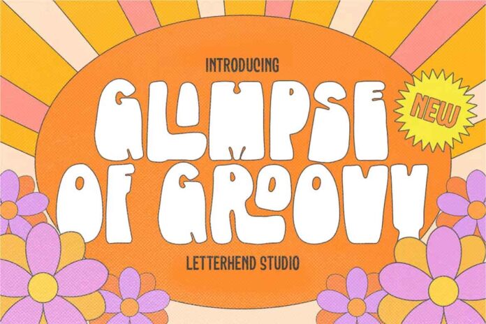Glimpes Of Groovy Font