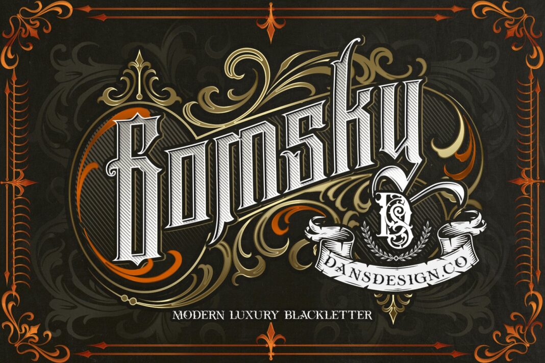 Gomsky Modern Blackletter