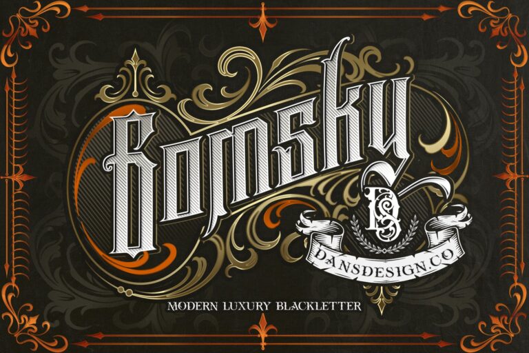 Gomsky Modern Blackletter