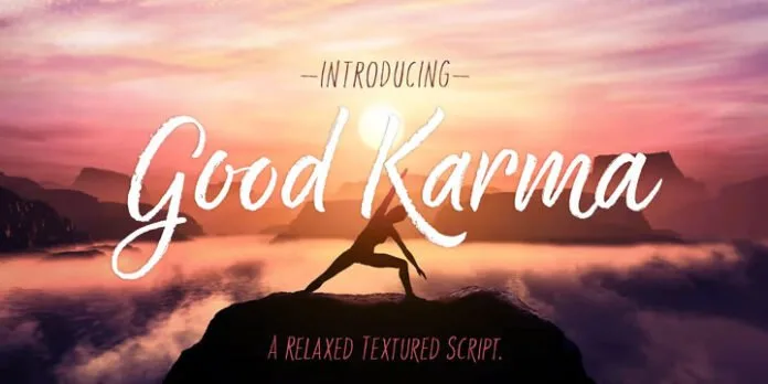 Good Karma Font