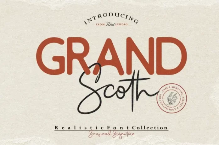 Grand Scoth Font