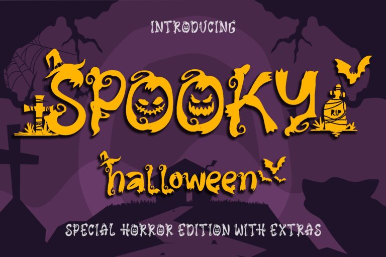 Halloween Sale - Special Font Bundle