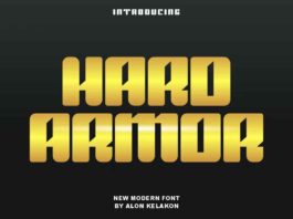 Hard Armor Font