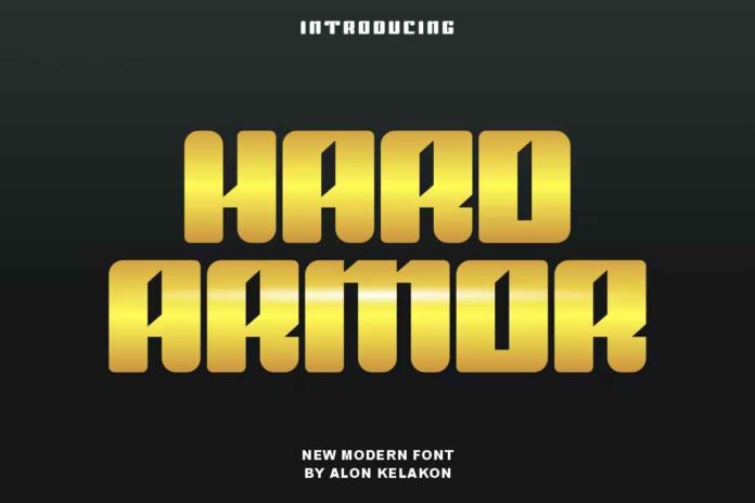 Hard Armor Font