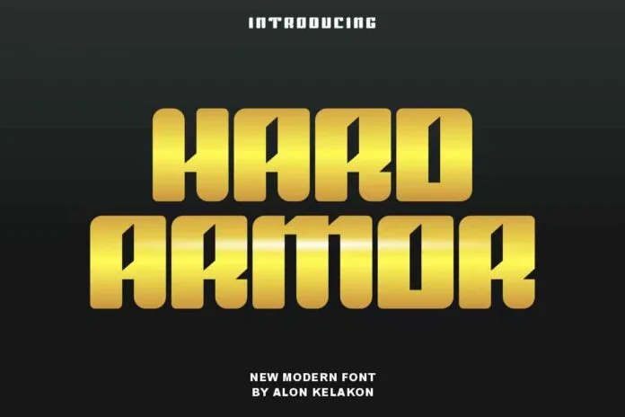 Hard Armor Font