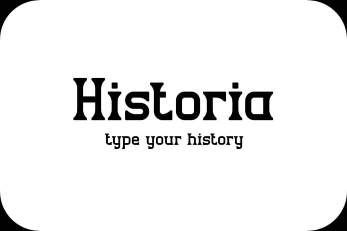 Historia – Display Font